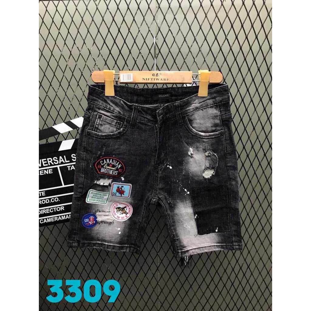 Quần Short Jean Nam ❤️FREESHIP❤️Quần Đùi Nam Chất Bò co giãn cao cấp họa tiết độc đáo, in chữ đẹp DT.SHOP89 | BigBuy360 - bigbuy360.vn