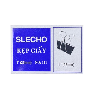 Kẹp Bướm SLECHO 25mm (Hộp/12Cái)