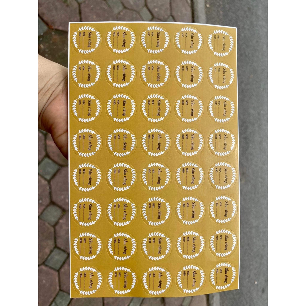 Tem nhân bánh tt Sầu Riêng