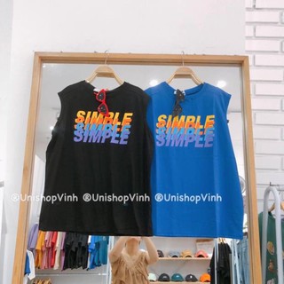 Tank top Simple form rộng
