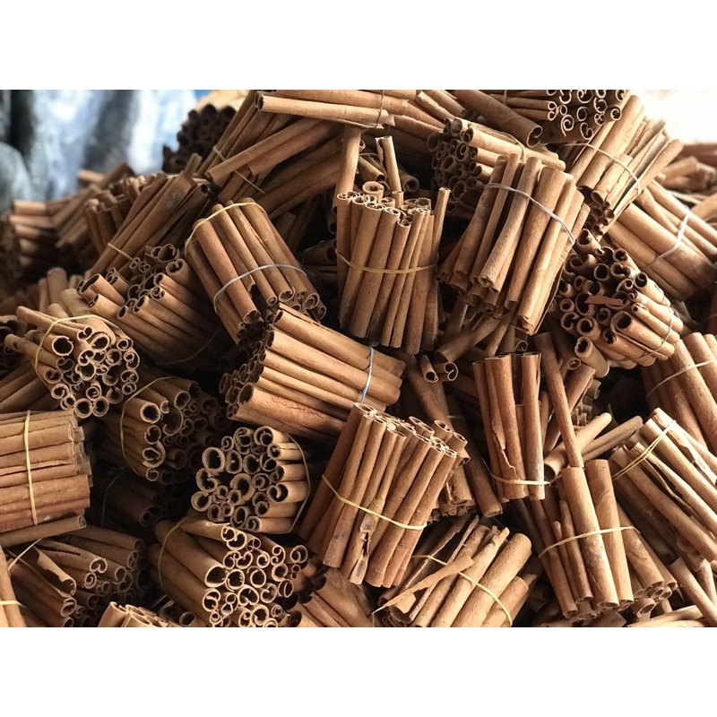 500gr Quế thanh cạo vỏ cắt lát cuộn mỏng 8cm