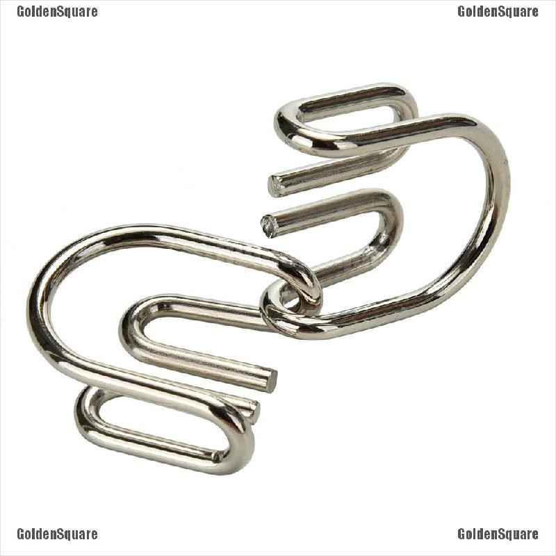 Set 8 Vòng Kim Loại Đồ Chơi Lắp Ráp Phát Triển IQ Cho Bé