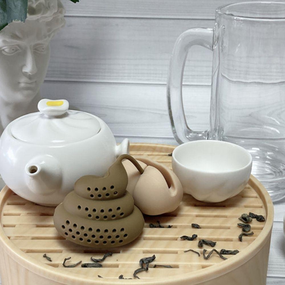 Dụng Cụ Lọc Trà Bằng Silicone Hình Chiếc Lá Ngộ Nghĩnh