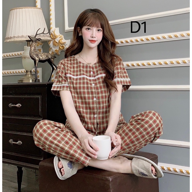 đồ bộ vải thô kate
