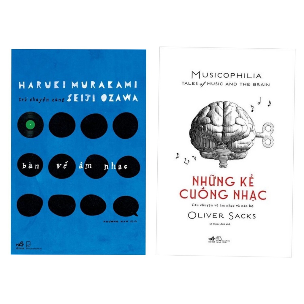 Sách Combo 2c: Bàn về âm nhạc: Trò chuyện cùng Seiji Ozawa + Những Kẻ Cuồng Nhạc - Câu Chuyện Về Âm Nhạc Và Não Bộ - nn