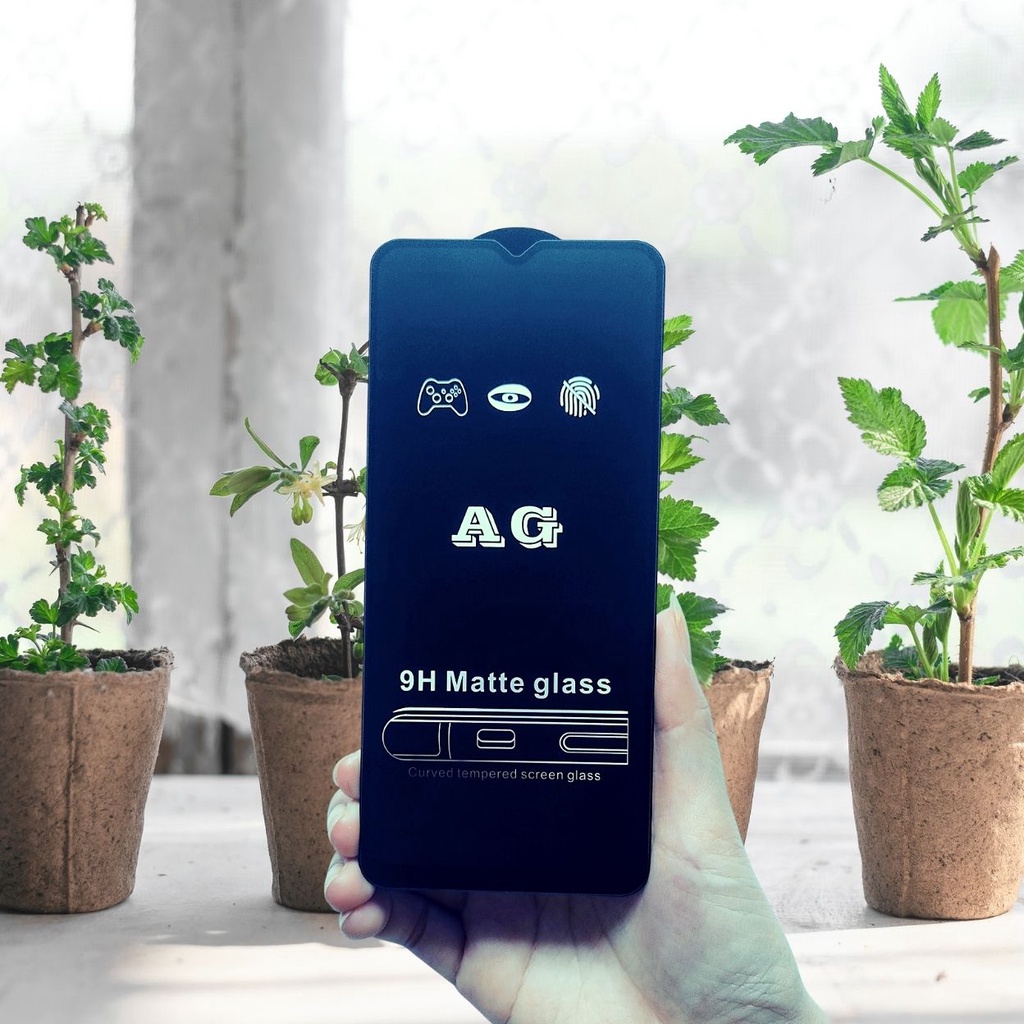 Kính Cường Lực Chống vân tay Oppo A5 A9 A15A A15s A16A A16k A31 F11 A53 A54 A55 A57 A76 A77S A78 A98 Reno 8 z 7 6 5 3 AG