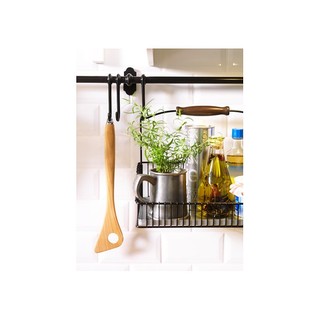 Móc treo đồ 5 chiếc màu đen FINTORP - IKEA