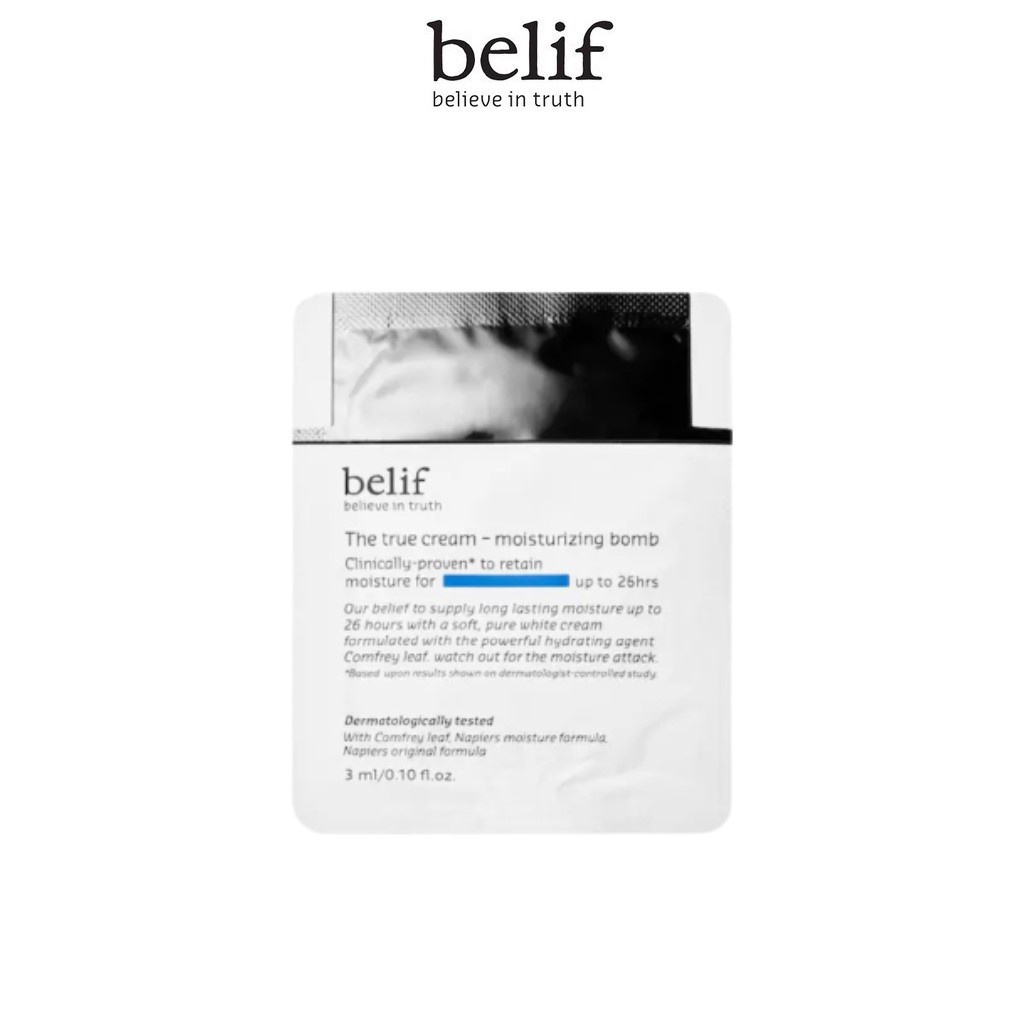 [HB Gift] Bộ dưỡng 5 món Belif Best-Seller Trial Kit và Combo 5 gói Kem cấp ẩm suốt 26 giờ và 5 gói Tinh chất khoá ẩm