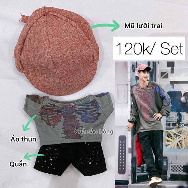 | OUTFIT DOLL | SDC Yibo họa tiết xương