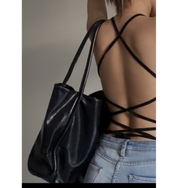 Túi tote da dáng lớn