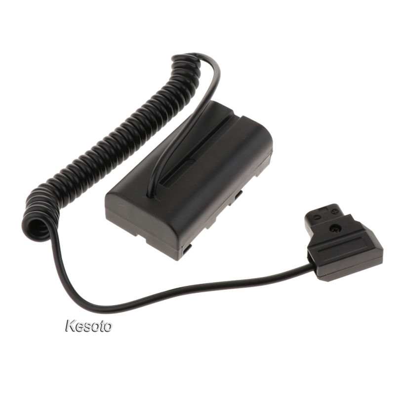 [KESOTO]D-Tap to NP-F550 Dummy Battery Power Cable Adapter for Monitor Using 550&970