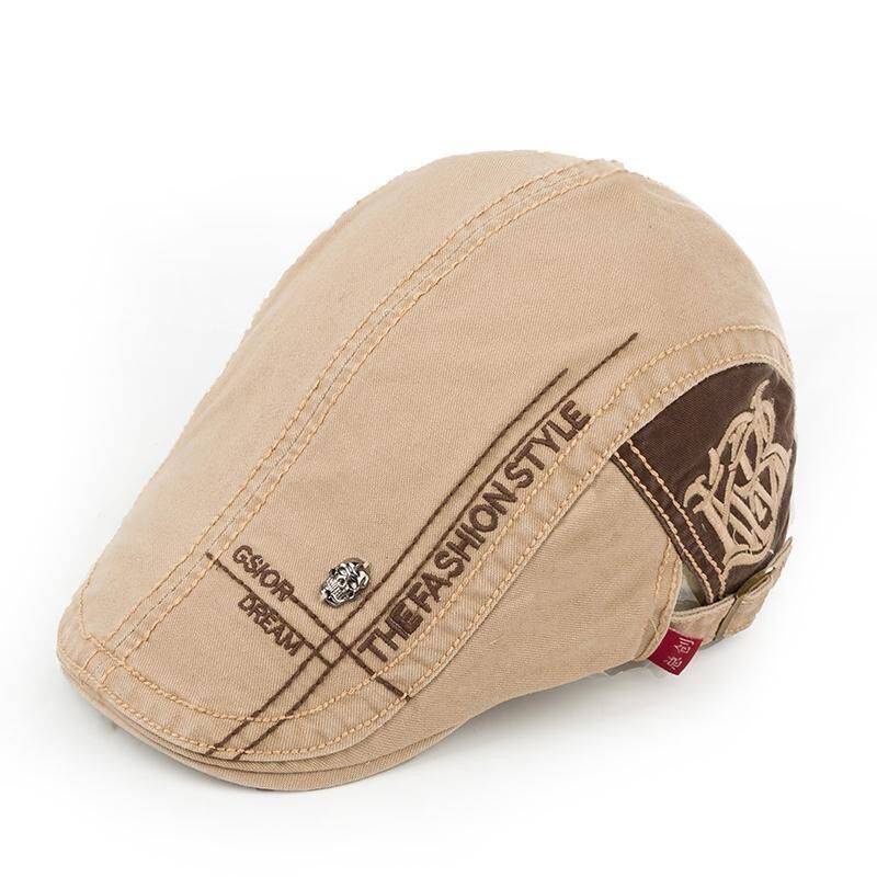 Nón Beret Họa Tiết Đầu Lâu Phong Cách Hàn Quốc Thời Trang Xuân Thu Cho Nam/Nữ