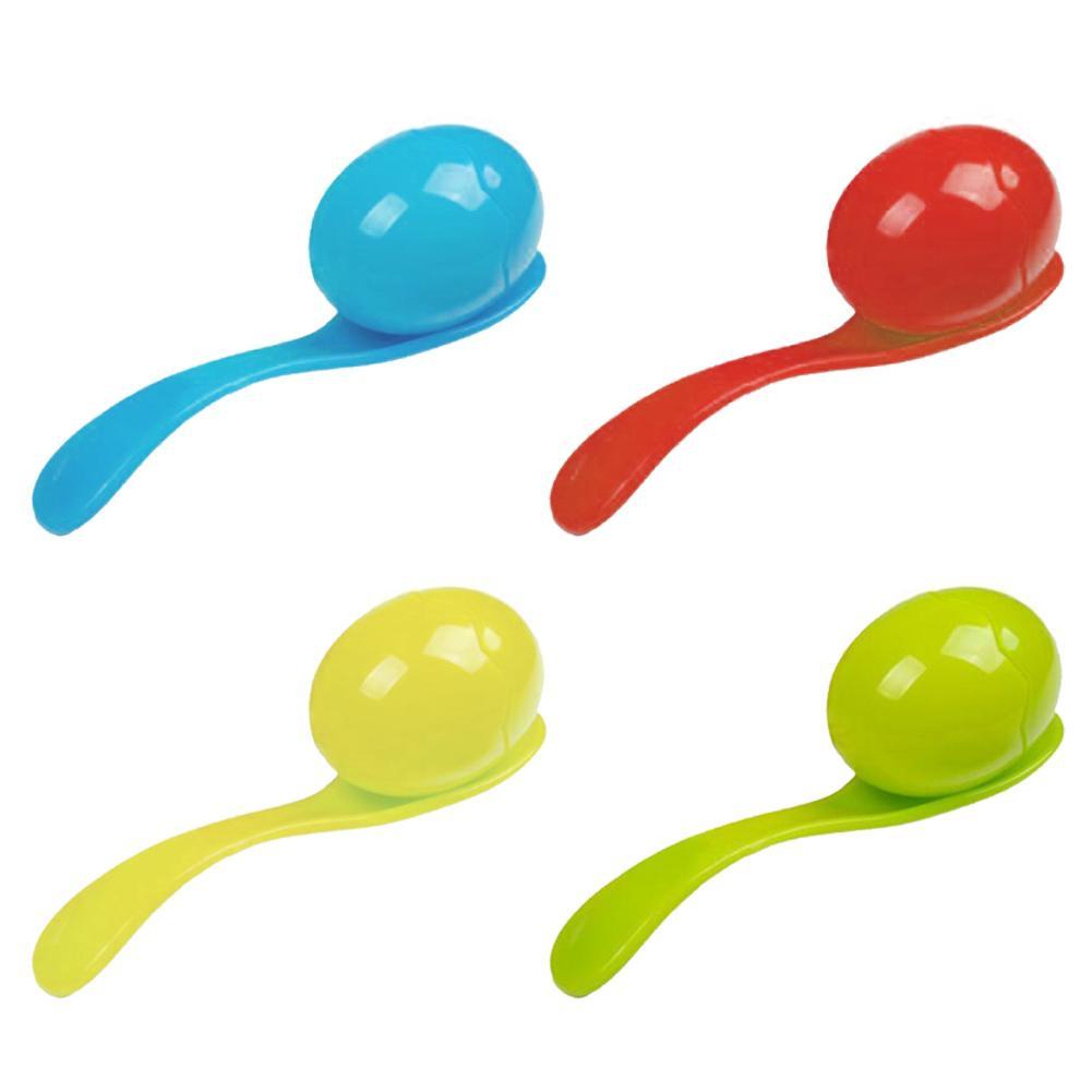 Bộ Đồ Chơi Cân Bằng Trứng Giáo Dục Sớm Cho Bé Dụng Cụ Tập Chạy Hình Quả Trứng R4W8