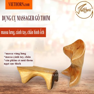 Dụng cụ massage /day ấn huyệt lưng,bụng,eo,chân tay hình con ếch VIETHORN