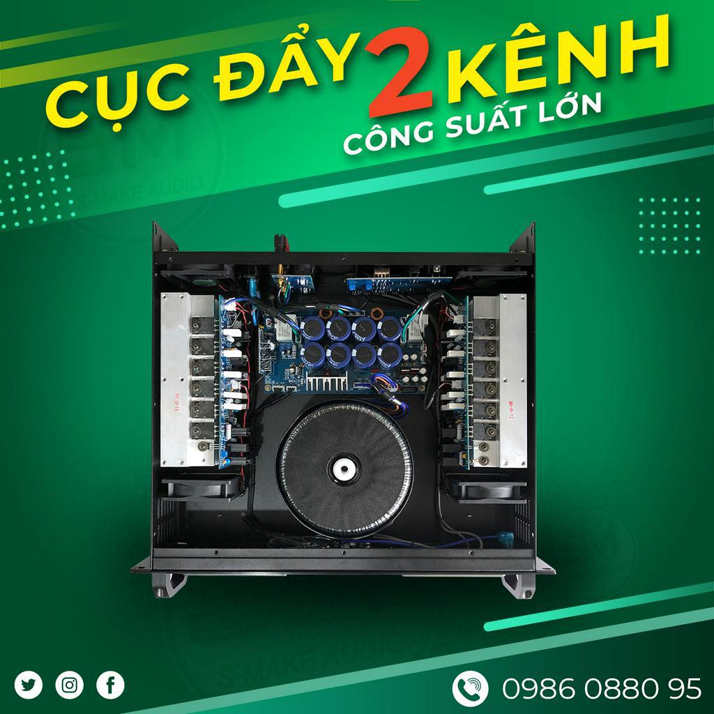 CỤC ĐẨY 2 Kênh TD ACOUSTIC DK 2.8L - 24 SÒ 700W - Tặng dây CANON TD chống nhiễu