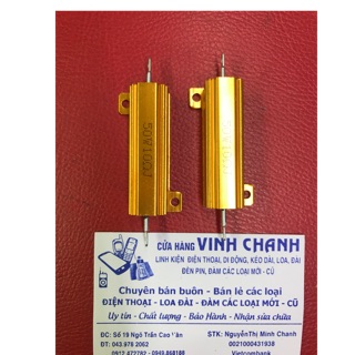 Combo 2 con Điện Trở Nhôm 50W 10 Ohm