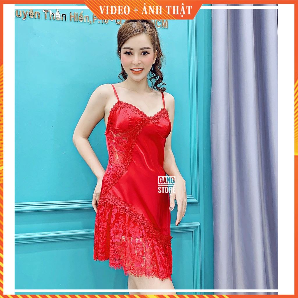 Váy ngủ nữ tính Dưa Gang Store SDN01 3 màu chính hãng | BigBuy360 - bigbuy360.vn