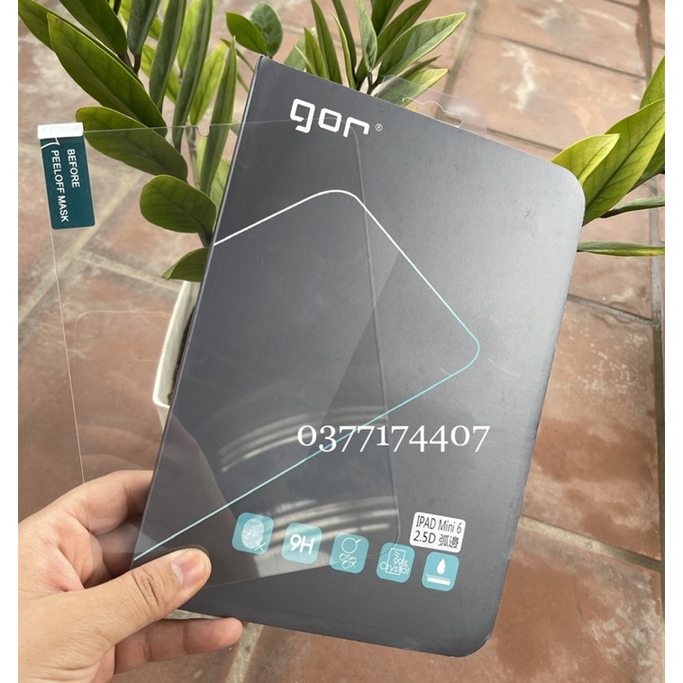 Dán kính cường lực Hãng GOR 9H cho iPad Gen 10, Mini 6, Mini 4,5, iPad 11 2020, 2021 M1, 2018, Air 4,5, Gen 9, 7, 8, 9.7