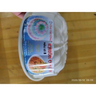 Khuôn rau câu lớn ,khuôn cơm mẫu số 8 17.5 cm x 17.5 x 6 cm
