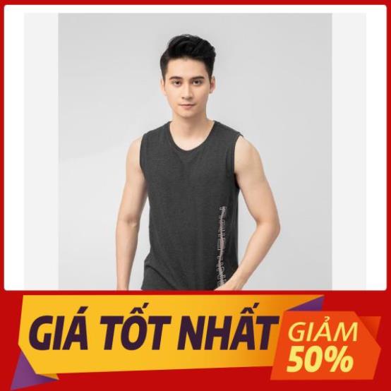 Ao Thun Thun Nam Balo NamSat Nách Tank-Top Nam ARISTINO Att010S1( Cotton Thấm Hút ,Thoáng Mát) ⚡