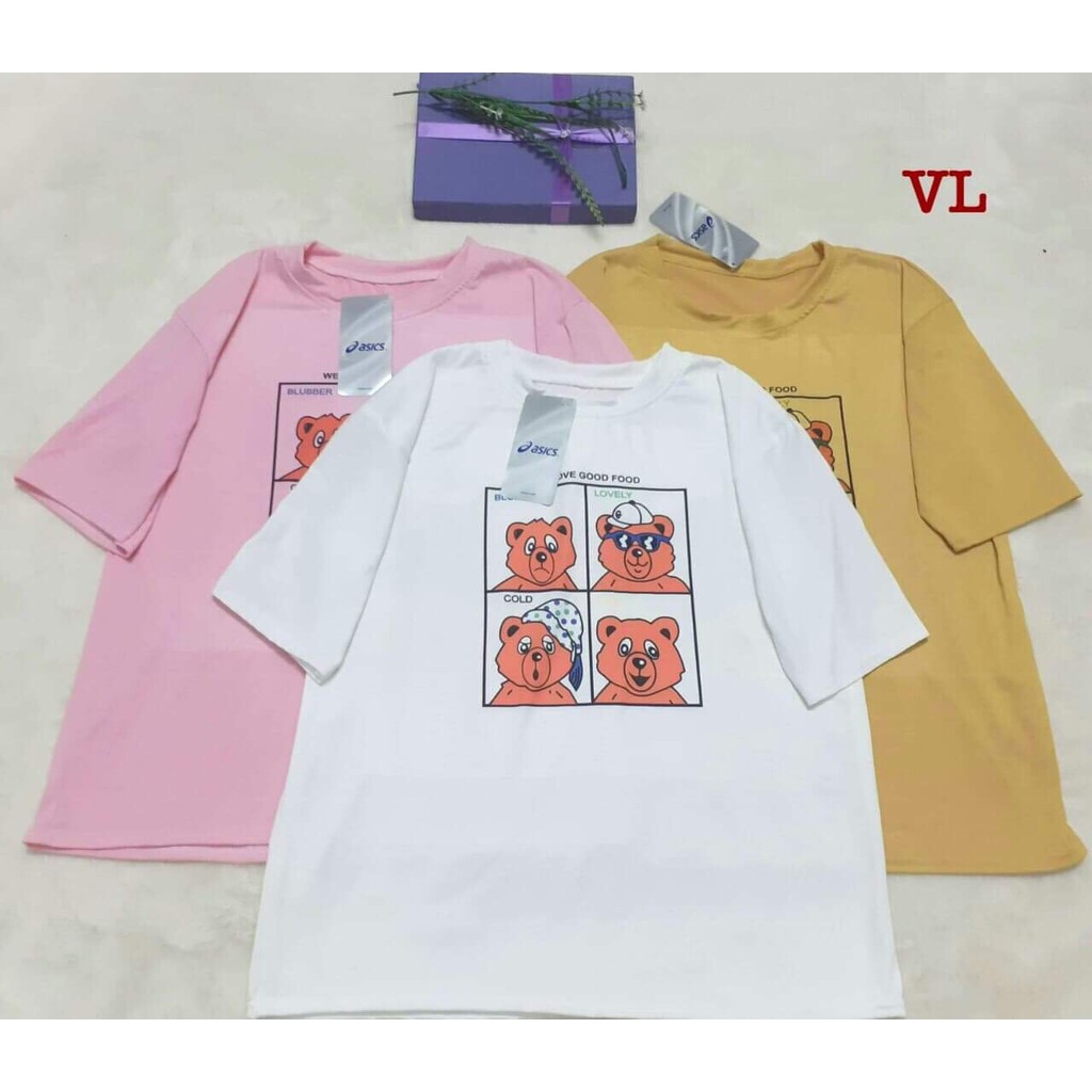 Áo phông bốn chú gấu BLA0319