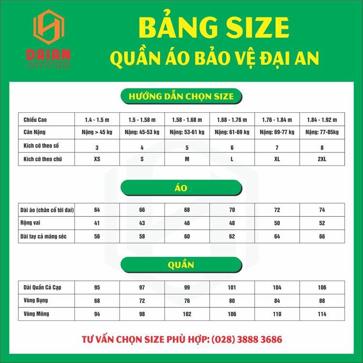 Quần áo bảo vệ cộc tay màu xanh dương đầy đủ phụ kiện (cầu vai 3 gạch)