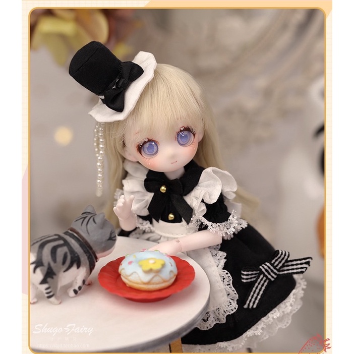 Búp bê bé nhỏ 1/8 BJD dễ thương