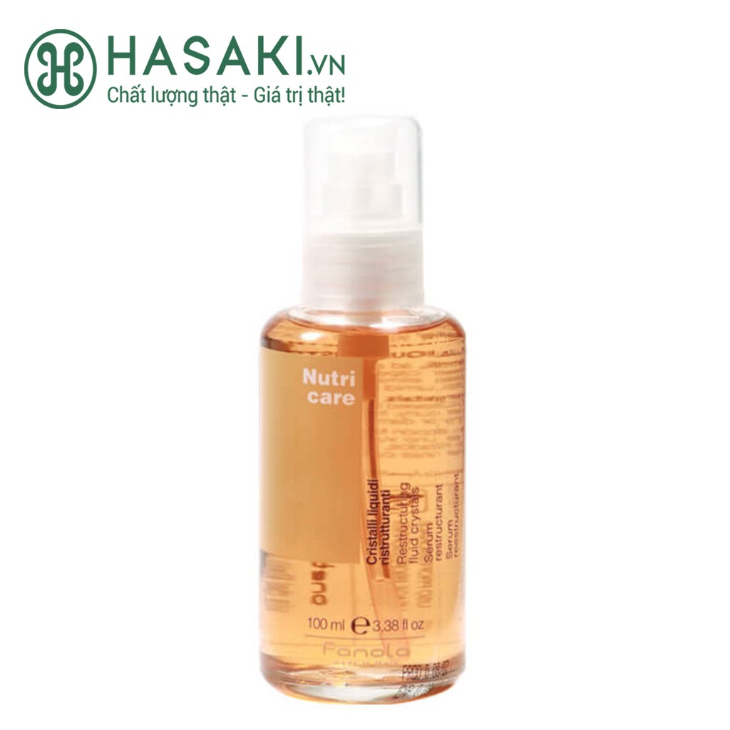 Tinh Dầu Dưỡng Phục Hồi Tóc Hư Tổn Fanola Restructuring Fluid Crystals - 100ml