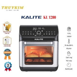 Nồi chiên không dầu 12l kalite 1200 - tặng kèm quà