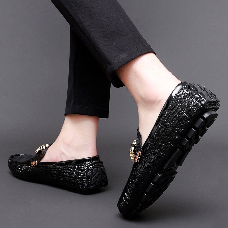 Giày Lười Da Thời Trang Dành Cho Nam, Size 37-46