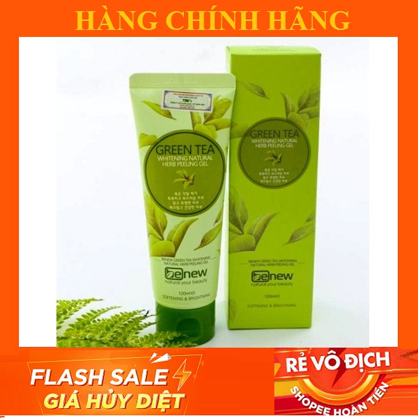 Tẩy tế bào chết Benew Green Tea Peeling Gel 120ml