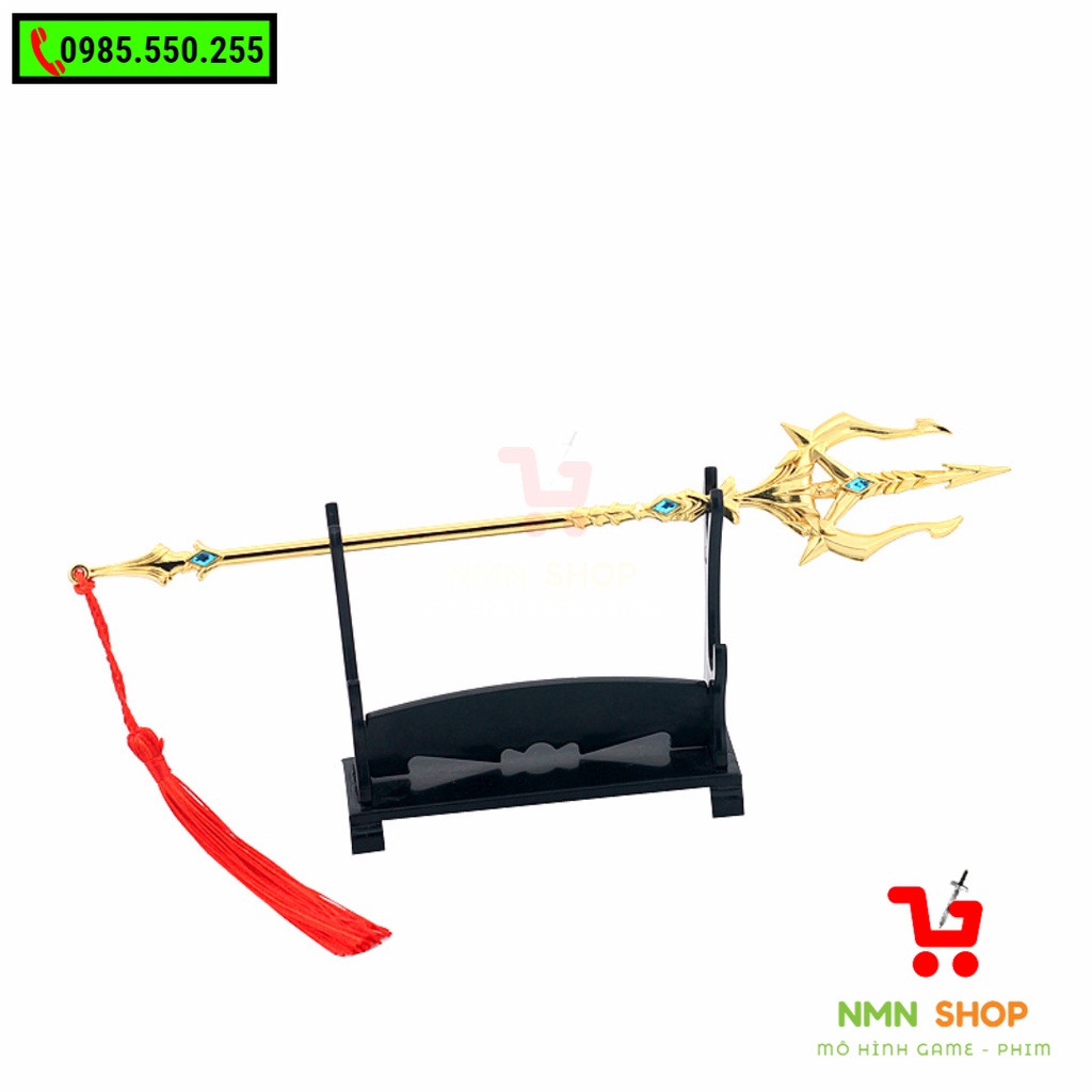 Mô hình phim Đấu La Đại Lục - Hải Thần tam xoa kích 22cm