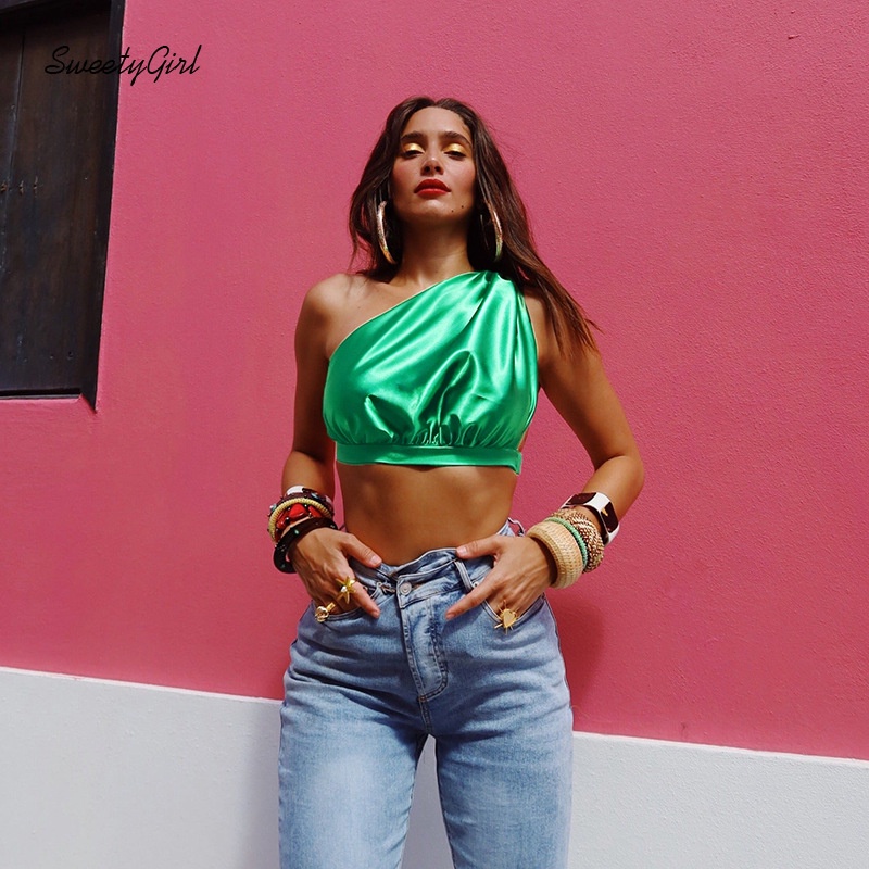 Áo Hai Dây Màu Trơn Dáng Ôm 2022 Thời Trang Cho Nữ