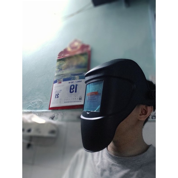 Mặt nạ hàn điện tử nhẹ thoáng mát