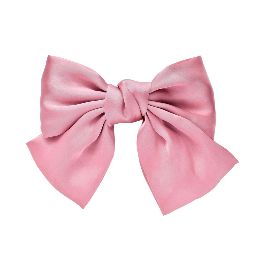 Kẹp tóc đính nơ vải satin xinh xắn thời trang C138