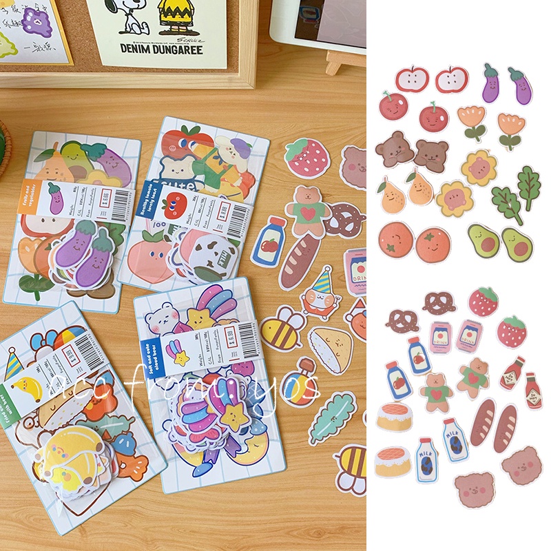 Set hình dán mini xinh xắn tiện lợi