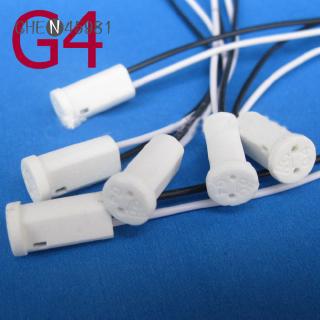 Chuôi đèn g4 12v bằng gốm chống cháy
