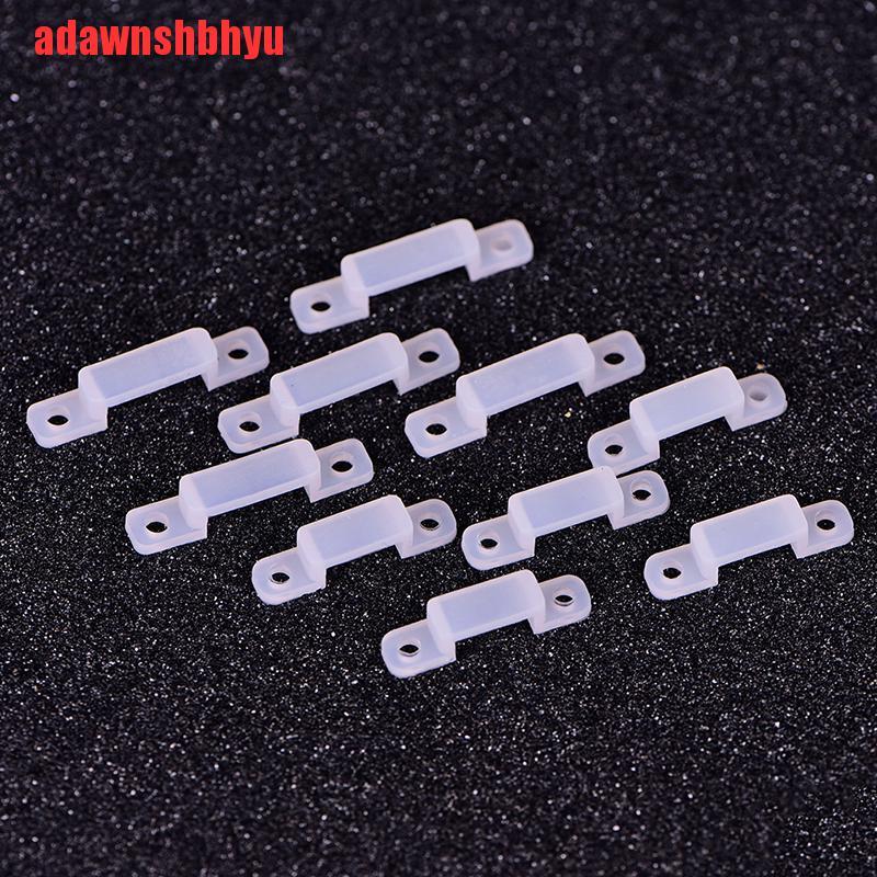 Set 50 Kẹp Nhựa silica Mềm Cố Định Đèn 10 / 14mm
