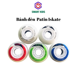 Bánh đèn patin siêu sáng iskate blaze nhiều màu cho trẻ em và người lớn