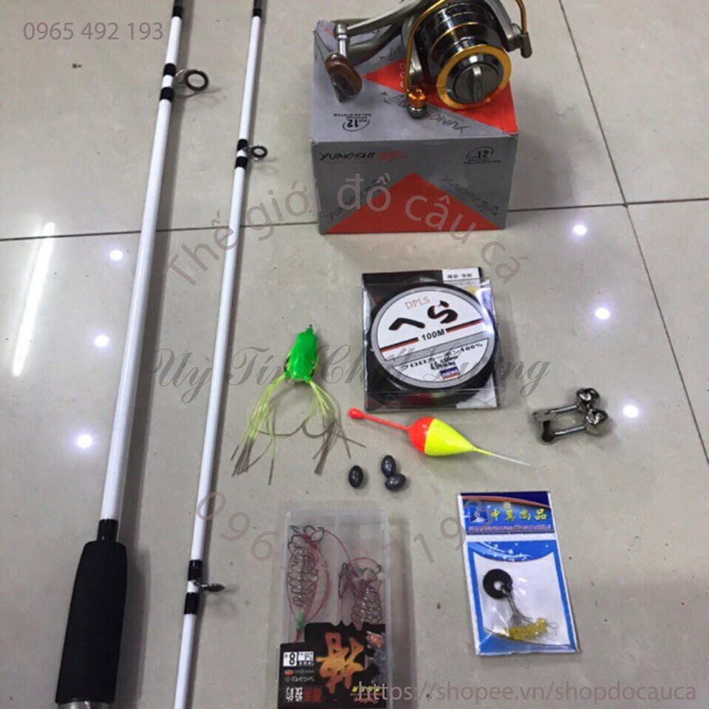 Bộ cần 2 khúc đặc 2,1 m ( rẻ vô địch )