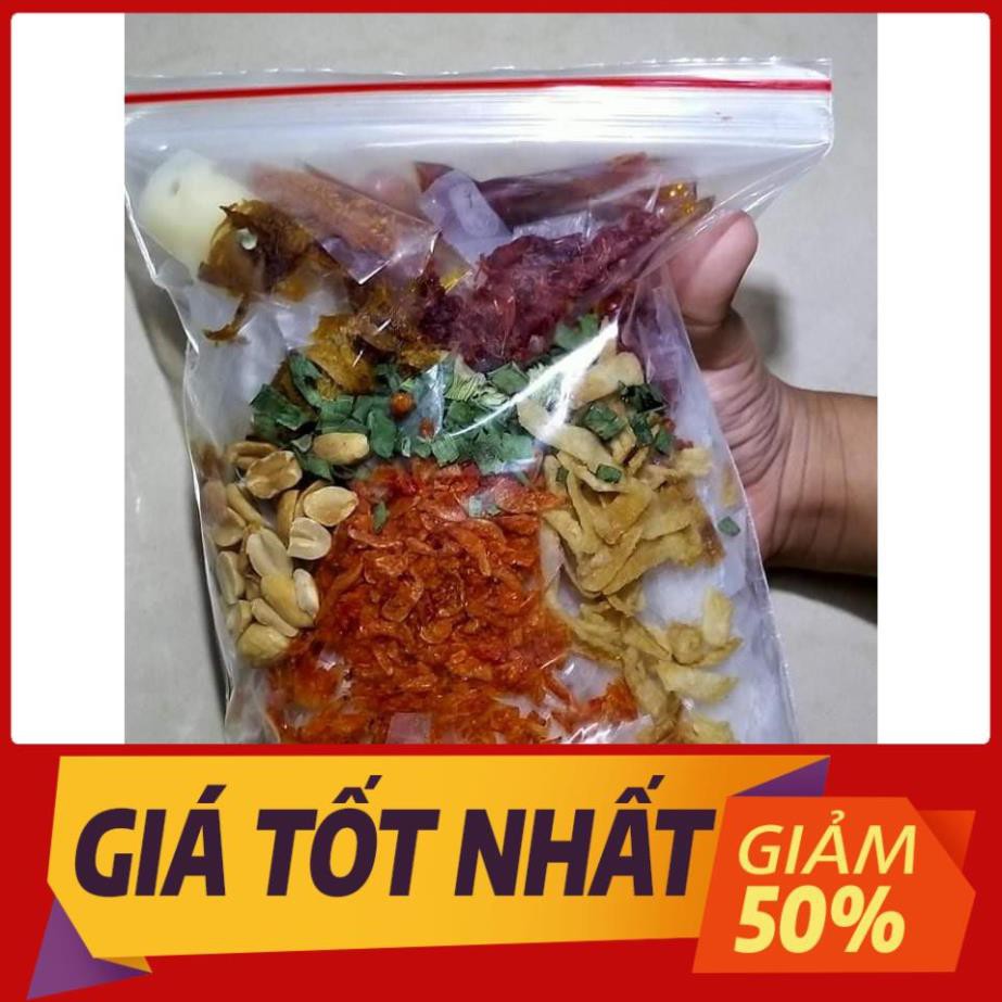 (shop uy tin) 1 bịch bánh tráng trộn để riêng gia vị (chat luong)