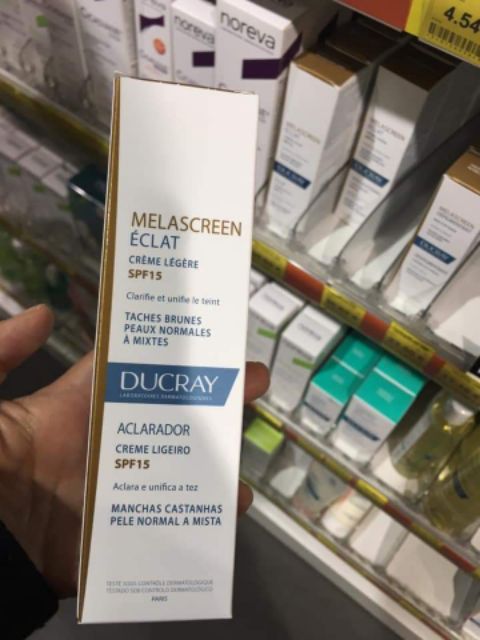 Kem giảm nám Ducray melascreen e'clat spf15 aclarador 40ml