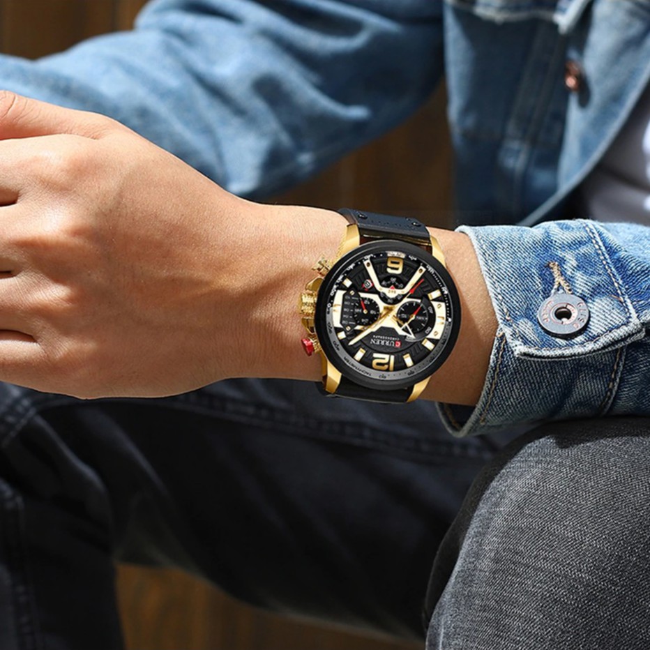 Đồng hồ Curren Men’s dây da | BigBuy360 - bigbuy360.vn