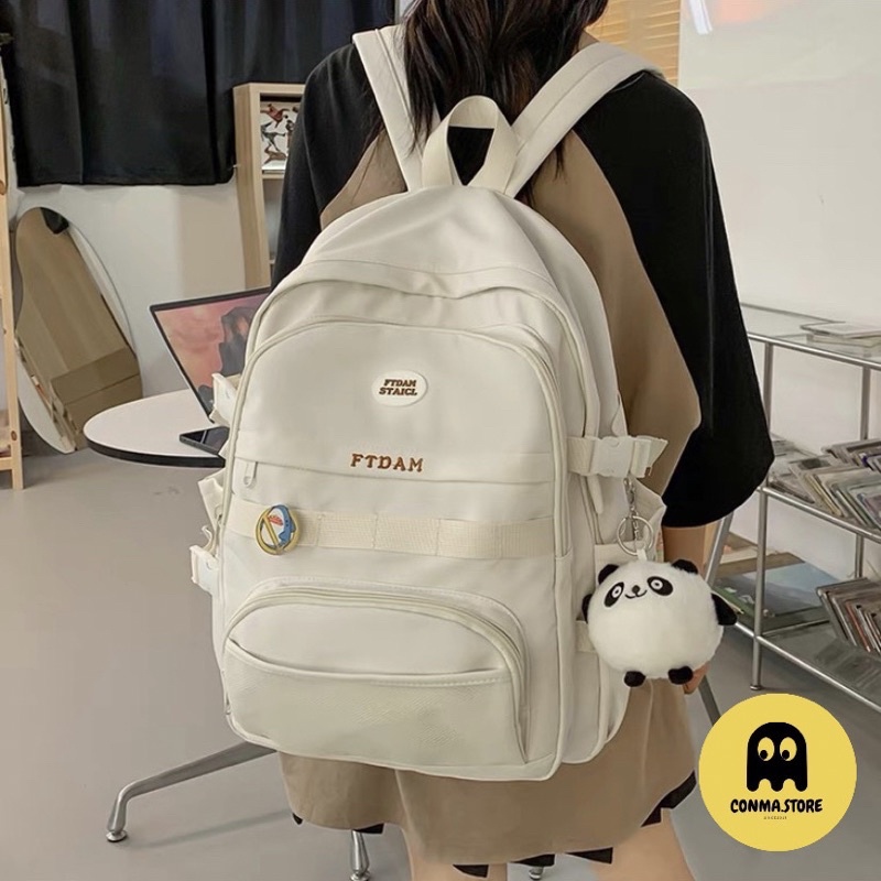 Balo Ulzzang Hàn Quốc siu xinh size bự 4 màu xinh xắn Ftdam 🦄 HÀNG CÓ SẴN