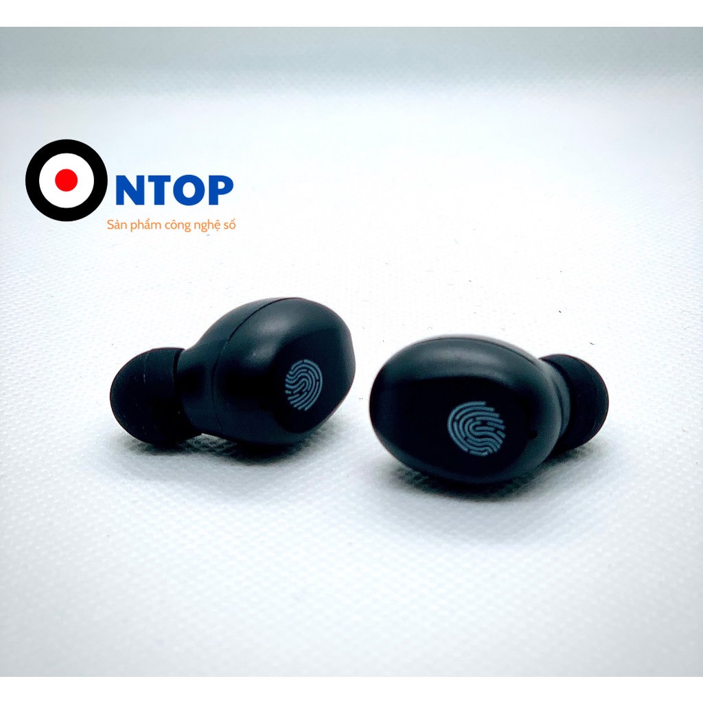 Tai nghe bluetooth AMOI F9 TWS 5.0 không dây bản Quốc Tế màn hình LED cảm ứng vân tay có mic chống nước IPX5 pin 2500mAh