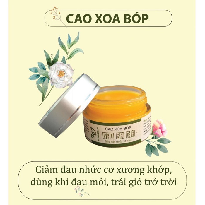 Cao xoa bóp Bà Già An Thái Hưng, giảm đau nhức xương khớp