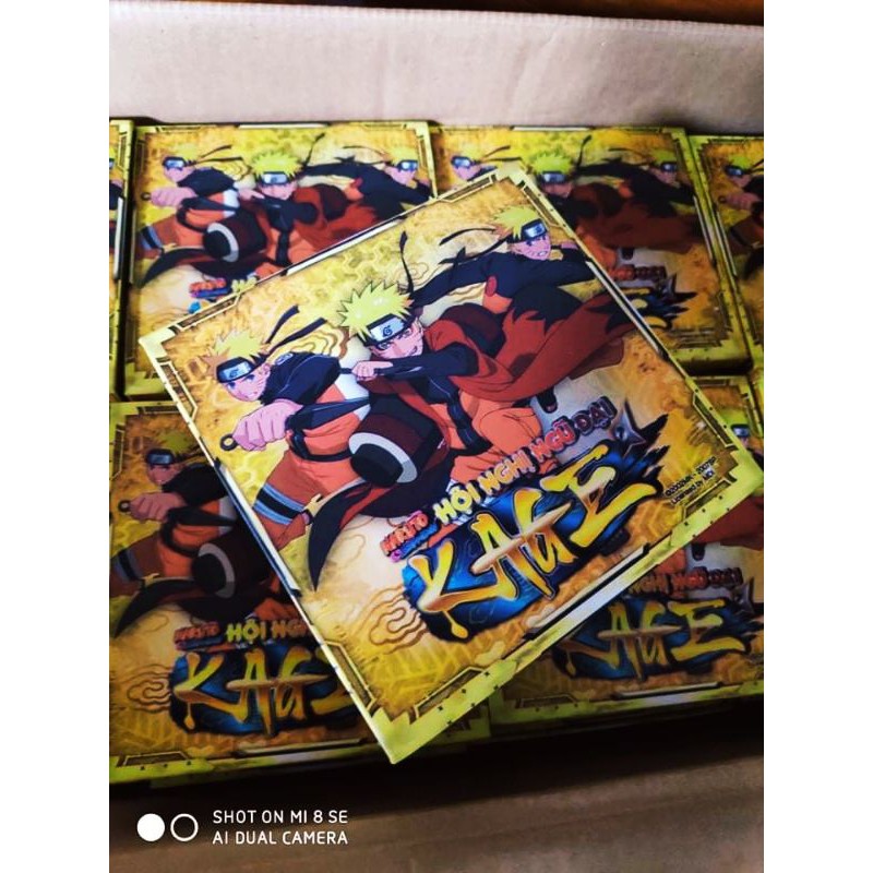 Hộp đựng thẻ phiên bản Ngũ Đại kage - Như mới 99%