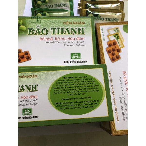 Viên ngậm Bảo Thanh