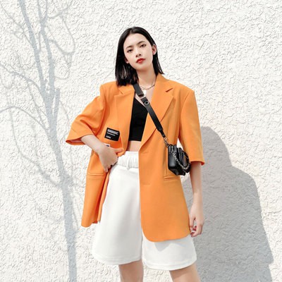 Ảnh thật 3 hình cuối-2W495.Áo blazer streetstyle xuân thu Unisex Hàn Quốc | BigBuy360 - bigbuy360.vn