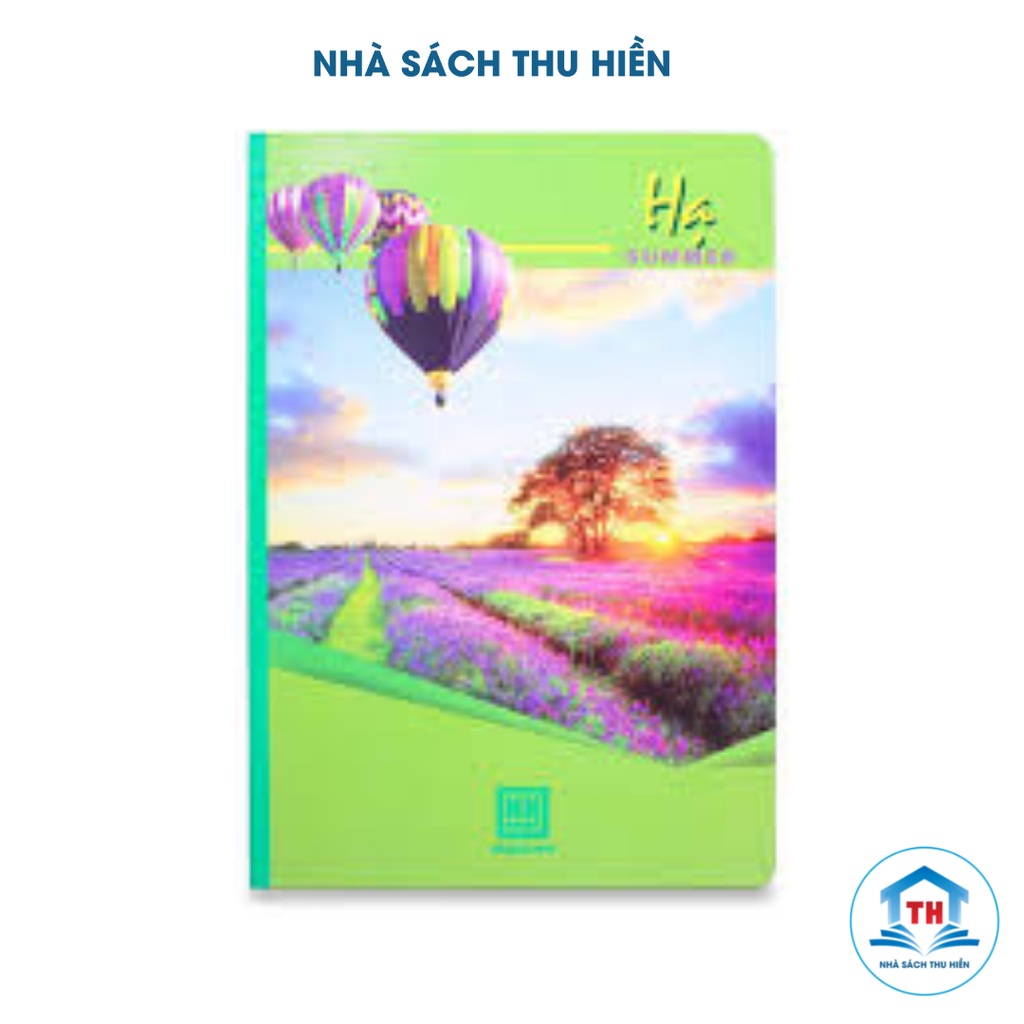 Vở kẻ ngang 200 trang Hồng Hà 4 mùa